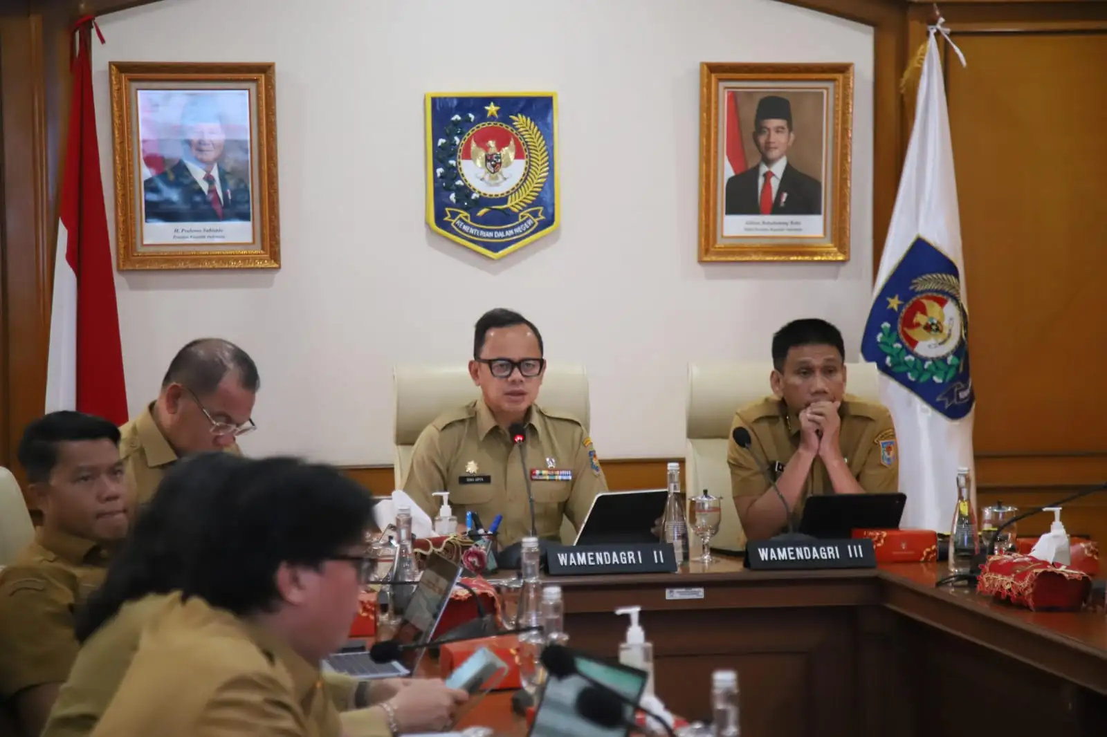 Foto Wamendagri Bima Dorong Pemda Percepat Pendataan Lahan untuk Gerai Kopdeskel Merah Putih