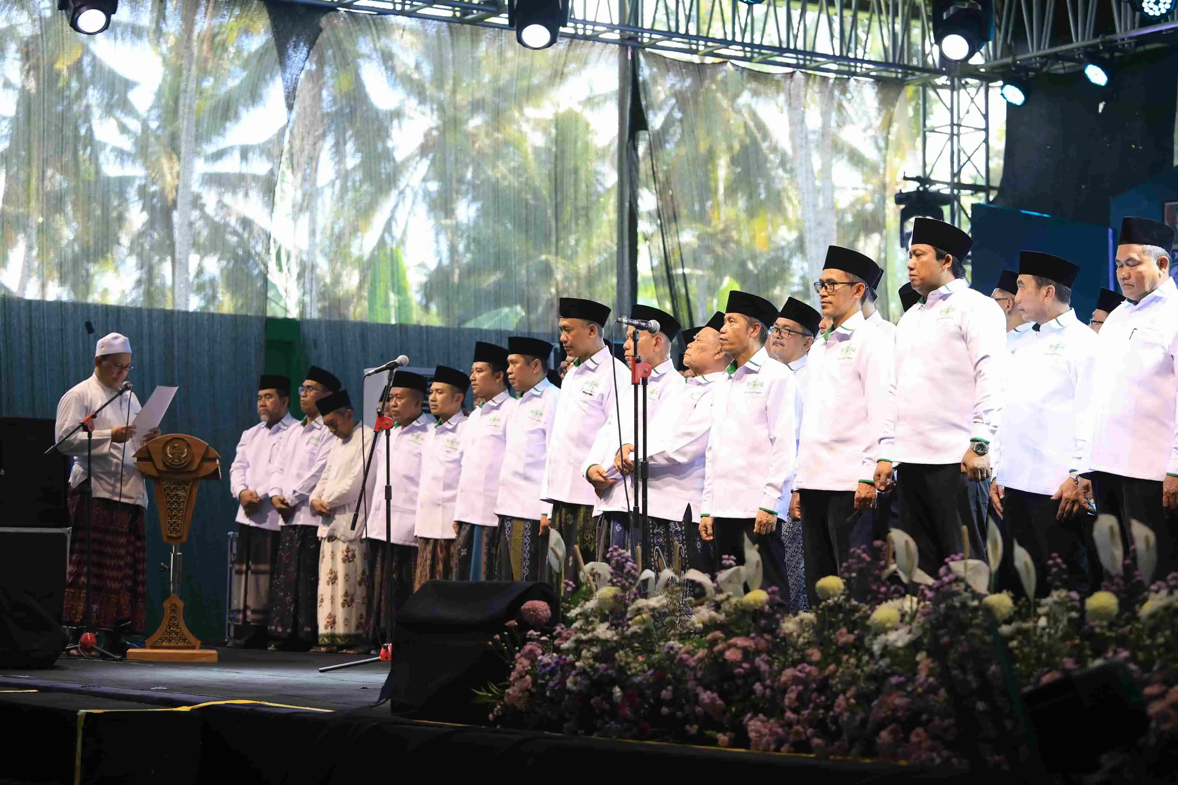 Foto Pelantikan PCNU Banyuwangi 2026-2031 Berlangsung Khidmat, Di PP Minhajut Thulab, Berasan Muncar 